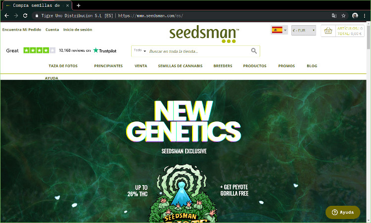 seedsman, comprar semillas de marihuana